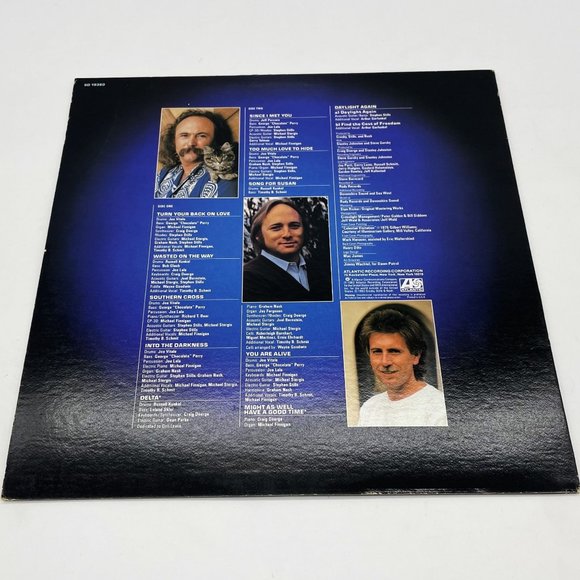 Vtg CROSBY STILLS &‎ NASH DAYLIGHT AGAIN 1982 Vinyl LP VG First Press SD19360 - Picture 2 of 6